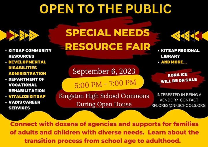 Disability Resource Fair at Kingston High School