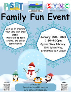 Snowglobe event flyer